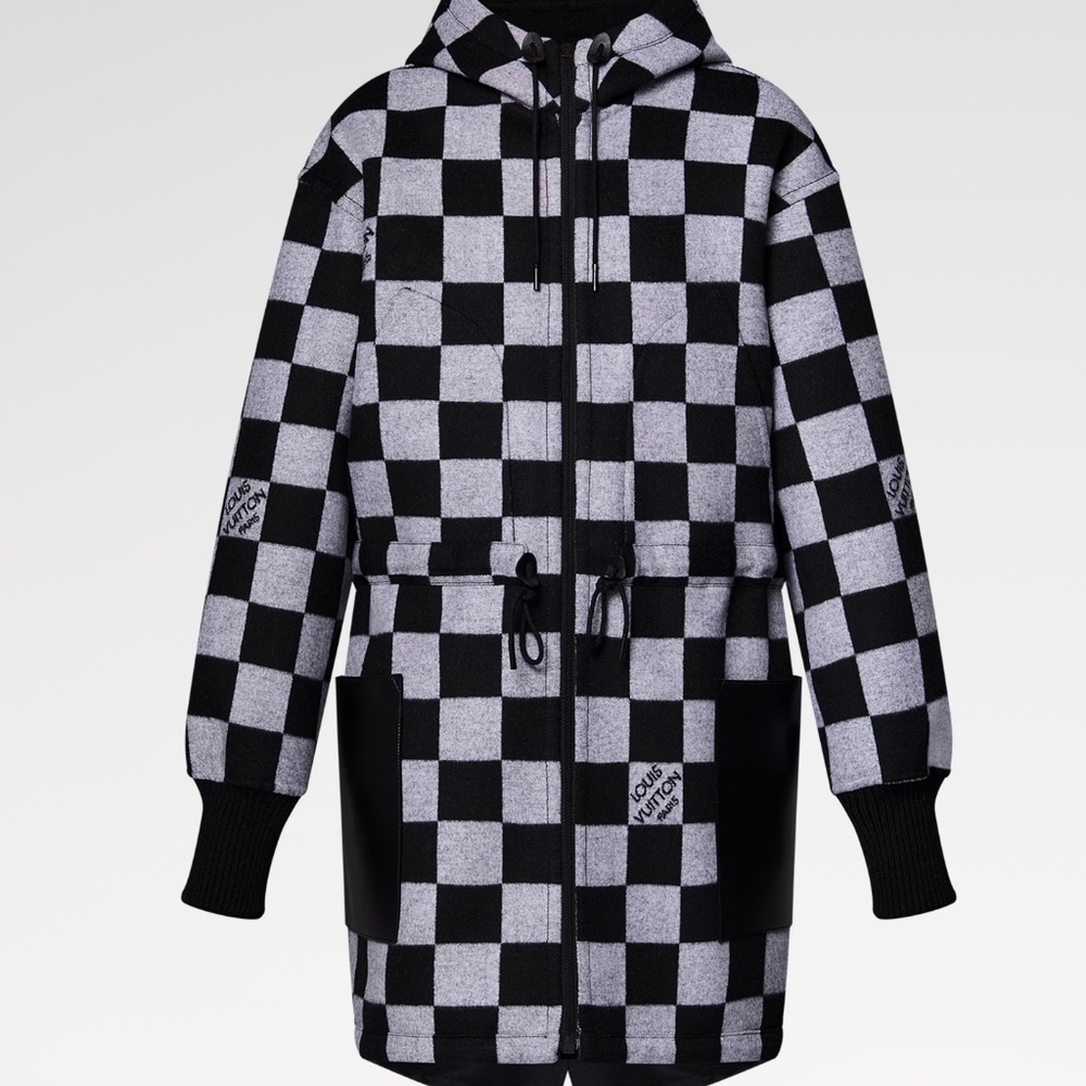 Louis Vuitton 2025 Reversible Double Face Damier Parka 2025 $6000 plus tax